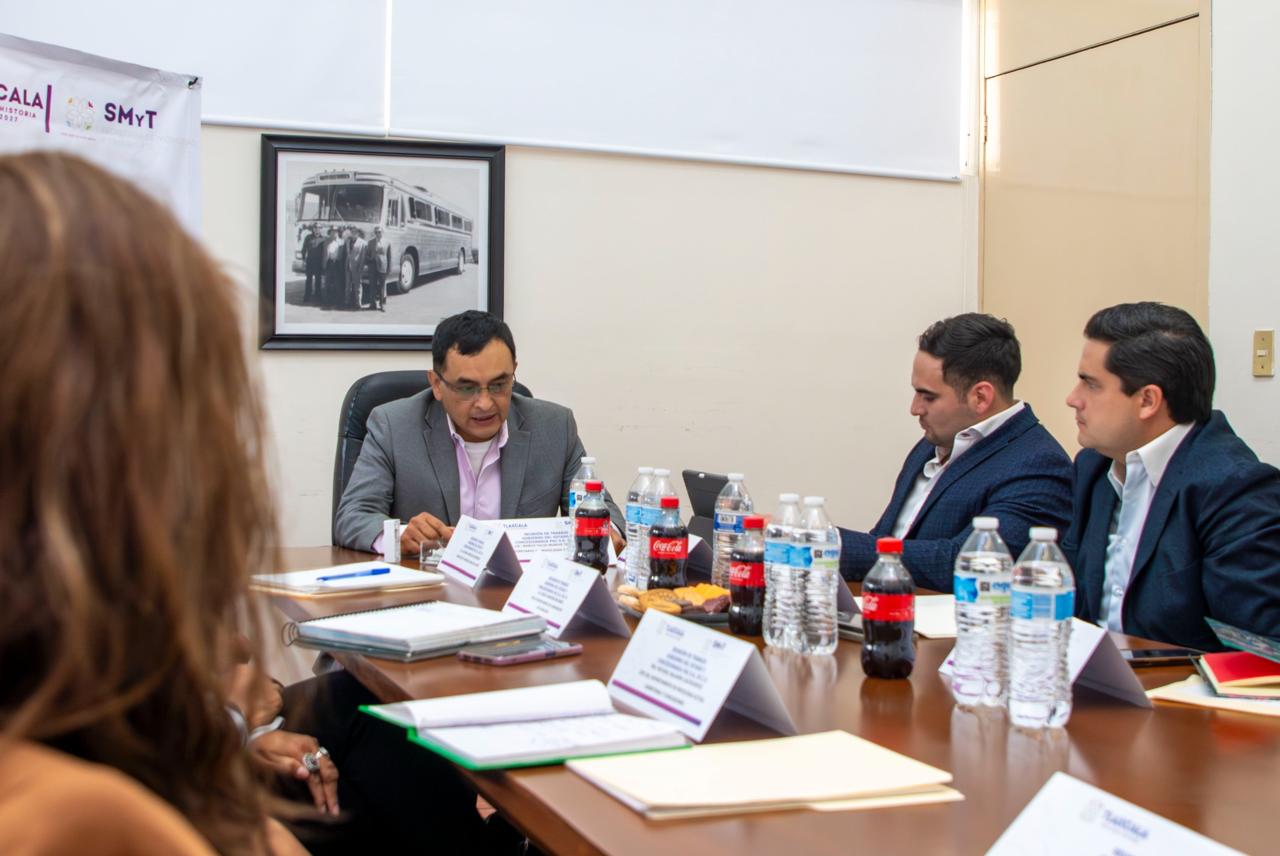 Instala Segob primera Mesa con concesionaria PINFRA para revisión de la Autopista Tlaxcala - Puebla